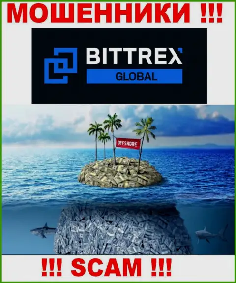 Бермудские острова - вот здесь, в оффшорной зоне, базируются интернет мошенники Bittrex
