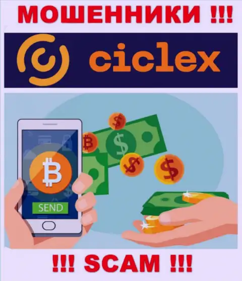 Ciclex Com не вызывает доверия, Криптовалютный обменник - это конкретно то, чем заняты указанные мошенники