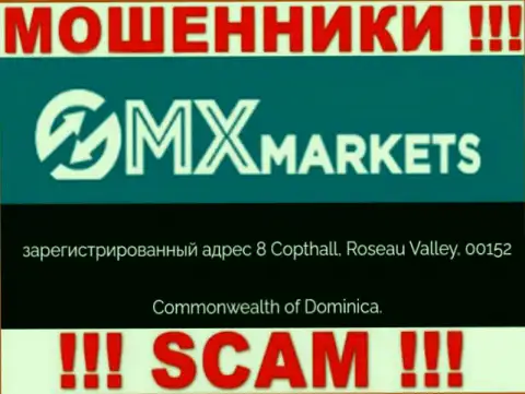 GMX Markets - это ШУЛЕРА !!! Спрятались в оффшоре по адресу - 8 Copthall, Roseau Valley, 00152 Commonwealth of Dominica