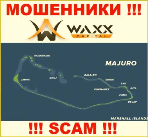 С мошенником Вакс Капитал опасно работать, ведь они расположены в офшорной зоне: Majuro, Marshall Islands